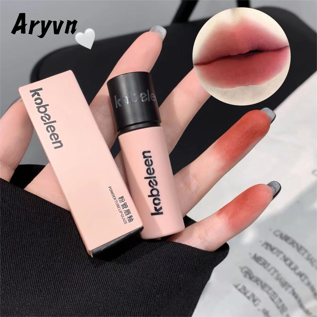 ARYVN 6 สี ลิปกลอสหลอด ลิปกลอส ความชุ่มชื้น ลิปกลอสสดใส