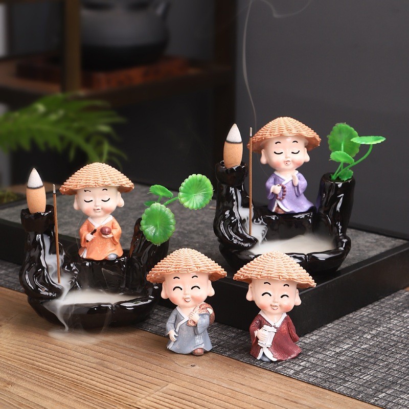 เชิงวาง เชิงวางกำยานเด็กน้อยน่ารัก ผ่อนคลาย บูชาเทพ ตกแกต่ง
