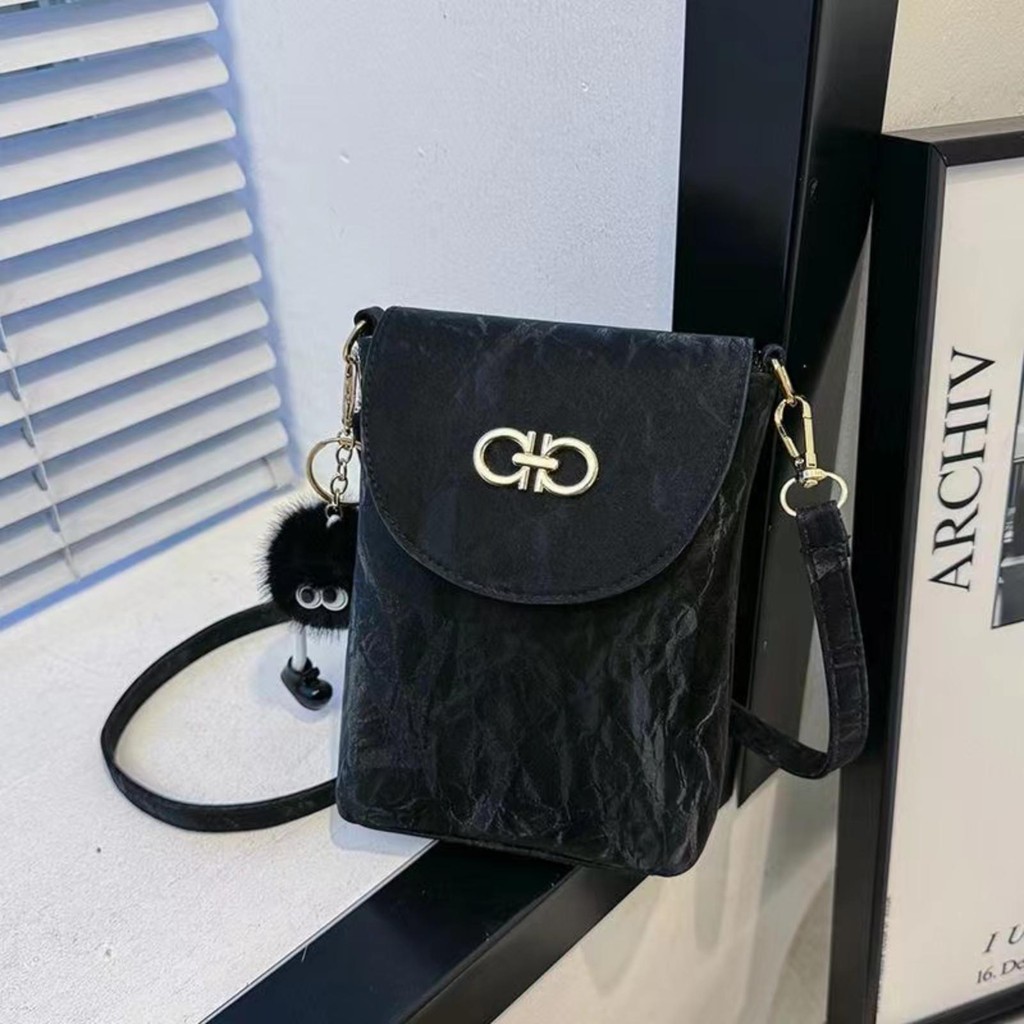 【พร้อมส่ง】miss bag fashion กระเป๋าสะพายข้าง สำหรับผู้หญิง แฟชั่นมาใหม่