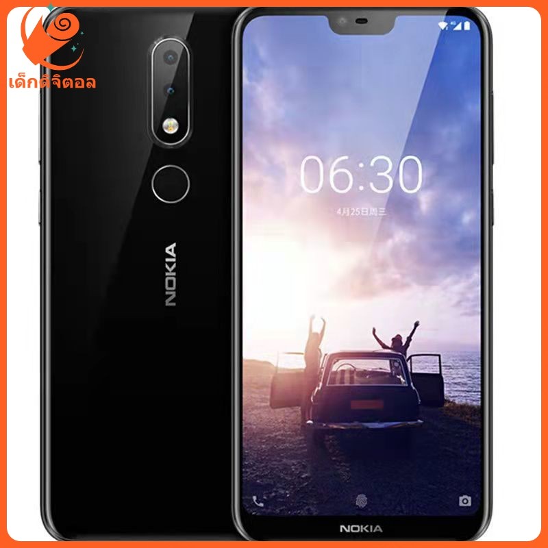 [จัดส่งในวันเดียวกัน] Nokia มือสอง/Nokia X6เต็มหน้าจอ Netcom 4G เต็มจอ Nokia 6x5 c20plus โทรศัพท์มือ