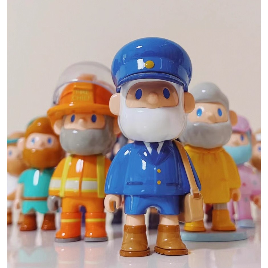 FARMER BOB แฟนรุ่นที่สามสีชุดยูนิคอร์นกล่องตาบอดอินเทรนด์เครื่องประดับยืนยันของขวัญ