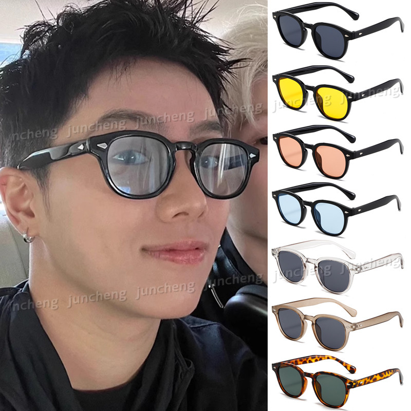 ใหม่ Retro กรอบขนาดเล็ก Multi-สีแว่นตากันแดดสําหรับผู้ชายผู้หญิงยุโรปและอเมริกาขั้นสูงขับรถ Shades สําหรับชาย UV ทน