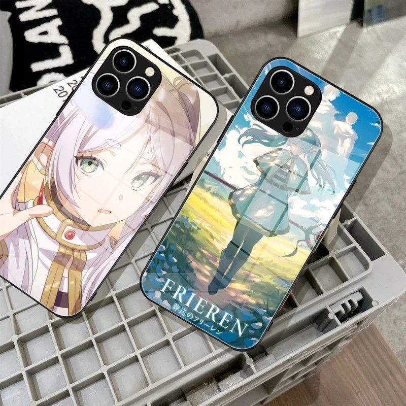 โปร่งใส BEYOND Journey's end เคสโทรศัพท์กระจกนิรภัยสำหรับ iPhone 15 14 11 12 Pro 8 7 14 15 PLUS 13 1