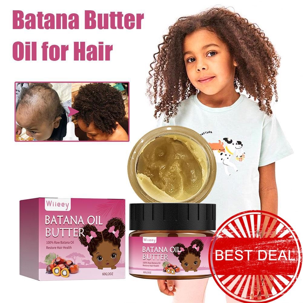 Batana Butter Oil สําหรับผม Grower Batana Butter Hair Mask น้ํามันบานาดิบ 100% หล่อลื่นและ Y7l8