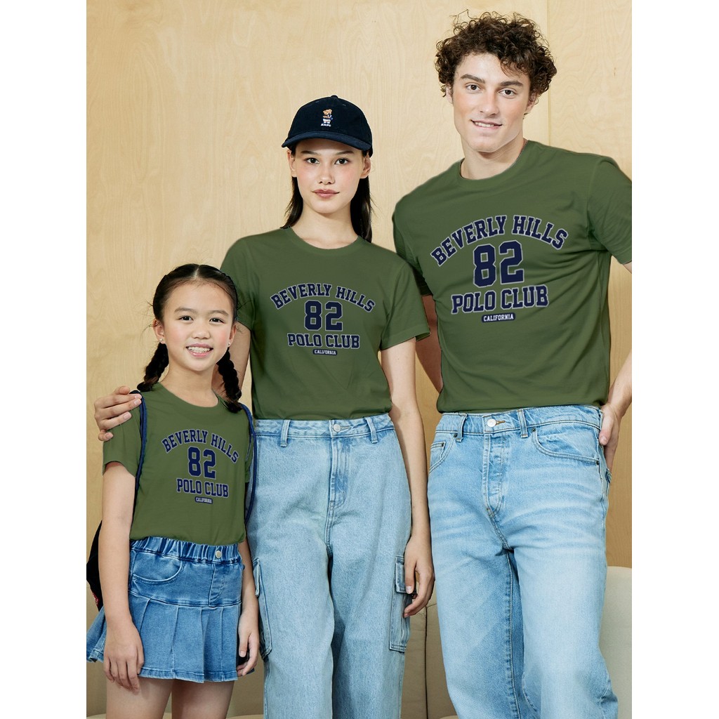 BEVERLY HILLS POLO CLUB เสื้อยืดคอกลม แขนสั้น Family Set