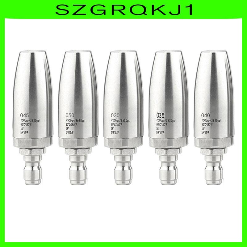 [szgrqkj1] หัวฉีดสแตนเลสสําหรับเครื่องซักผ้าแรงดัน