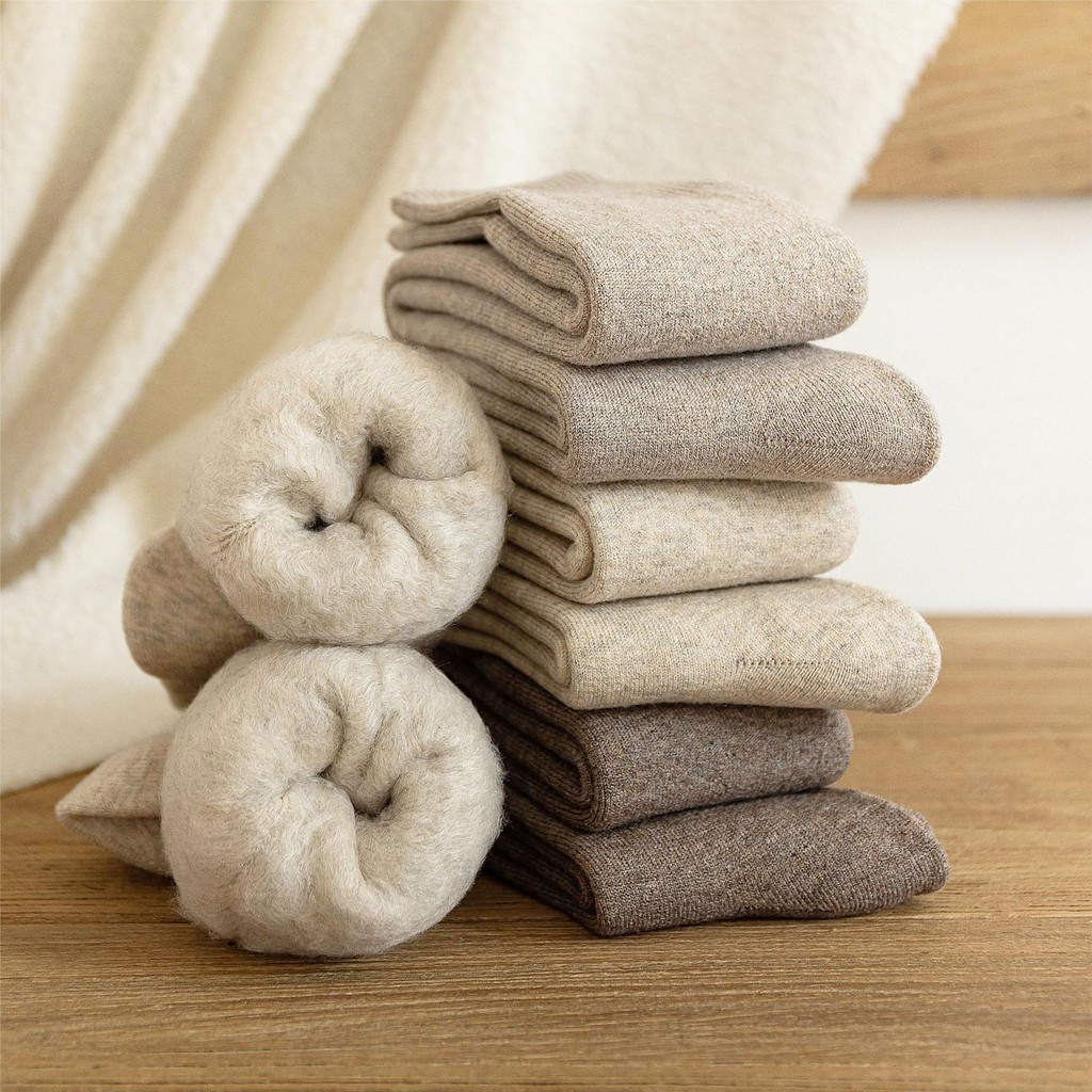 ถุงเท้าบุขนกันหนาว แบบยาว รหัส 84N Long Wool Socks ได้ถึงติดลบ -40°C ลุยหิมะได้ ส่งด่วนทันทีจากไทย ราคา ถูกที่สุด ดีลบีเคเค แกลเลอรีภาพที่ 7