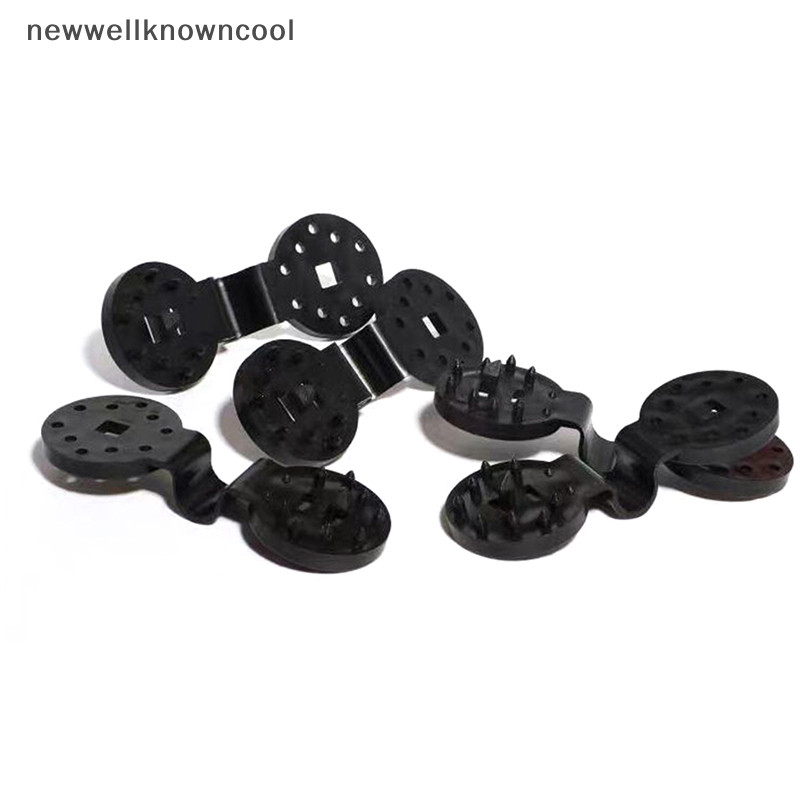 Newwellknowncool 100 ชิ้นผ้าร่มคลิปพลาสติก Sun Shade สุทธิคลิปเรือนกระจกผ้า Fixing Clamps Grommet รั้ว Netg Hook AAD
