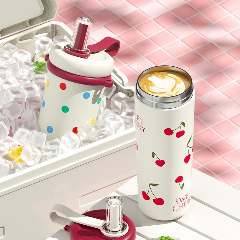 STAR+แก้วสแตนเลส316 เคลือบเซรามิก ขนาด 730 มล. มีหลอดดูด มีหูหิ้ว Starplus - รูปที่ 7