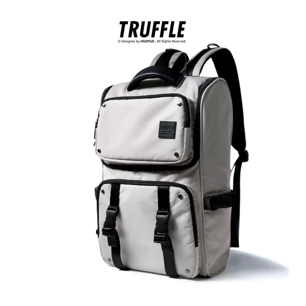 Truffle Backpack Traveler (ฺOff White) กระเป๋าสำหรับ Macbook Pro 14-16", Macbook Air 13-15" หรือ Lap