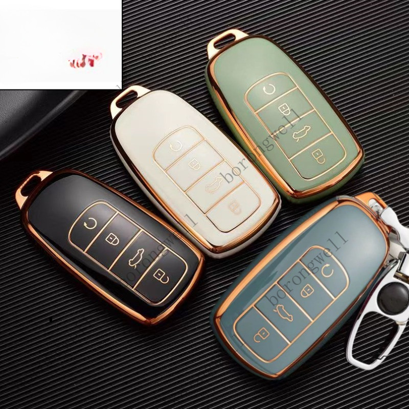 [พร้อมสต็อก]Chery Omoda 5 Tiggo 8 Pro Key Kunci Cover TPU Protect Cover Chrome Cover สําหรับ Tiggo 8