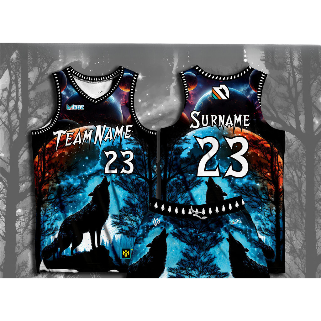 ชุดบาสเก็ตบอล unisex JERSEY เสื้อกีฬาการฝึกอบรมการแข่งขัน DIY ปรับแต่งชื่อและหมายเลขของคุณ