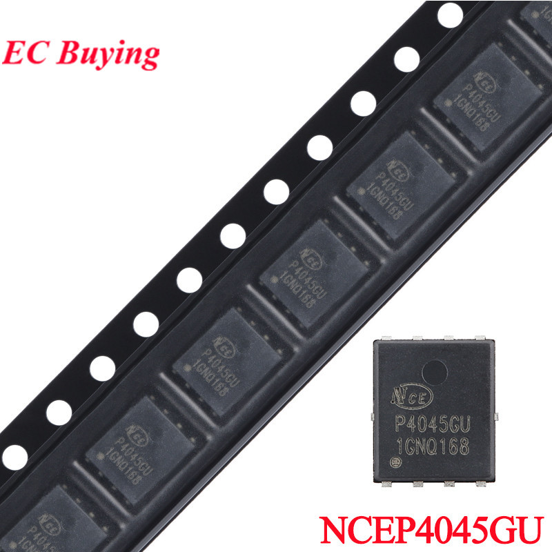50 ชิ้น/1 ชิ้น NCEP4045GU NCE P4045GU 1GNQ168 DFN-8(5x6) N-Channel 40V 45A Super Trench Power MOSFET
