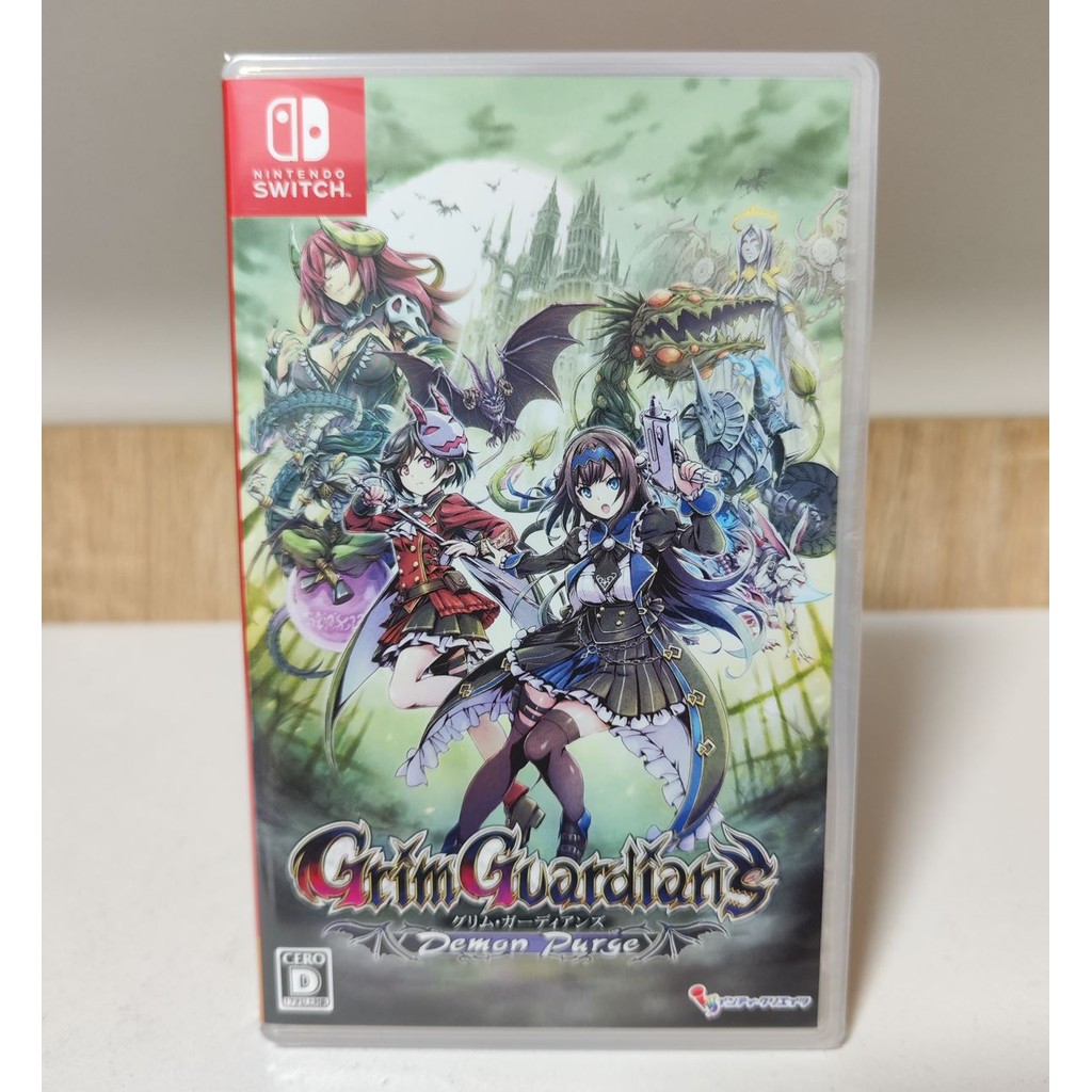 แผ่นเกม Nintendo Switch 🎮 Grim Guardians : Demon Purge | แท้มือ1 🆕 | Zone2 ญี่ปุ่น 🇯🇵 (เปลี่ยนภาษา E