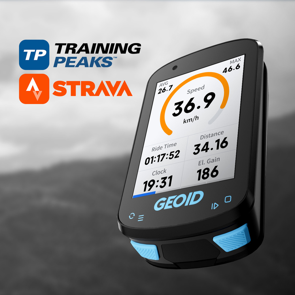 Geoid CC600 จักรยาน Speedometer GPS คอมพิวเตอร์ขี่จักรยานสมาร์ทไร้สายกันน้ํารองรับ Bluetooth Data An