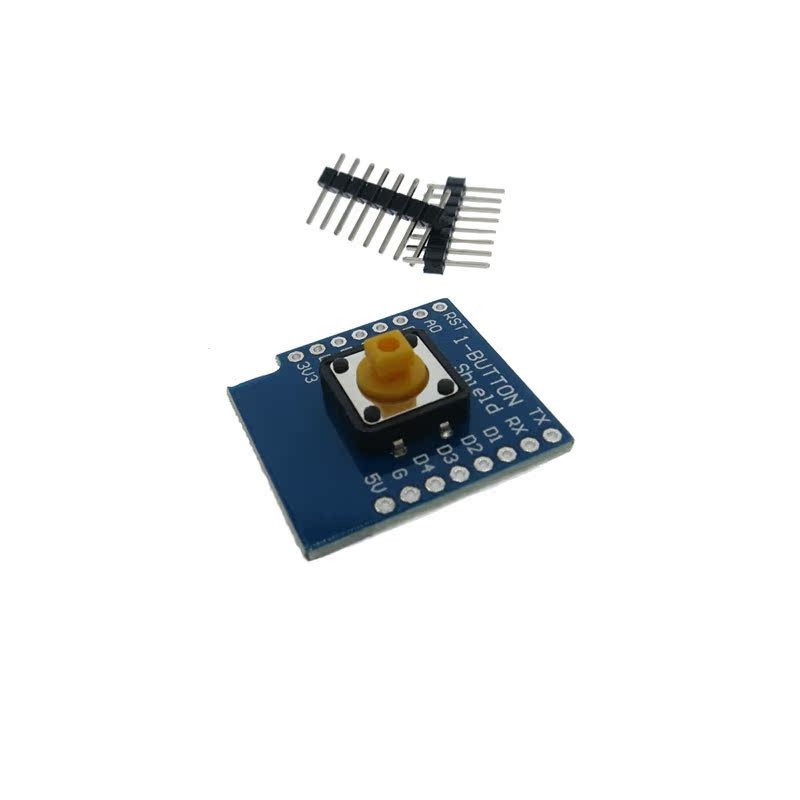1/5pcs One ปุ่ม Shield สําหรับ WeMos D1 Mini ปุ่มสําหรับ Wemos Diy อิเล็กทรอนิกส์ PCB Board D1 Mini 