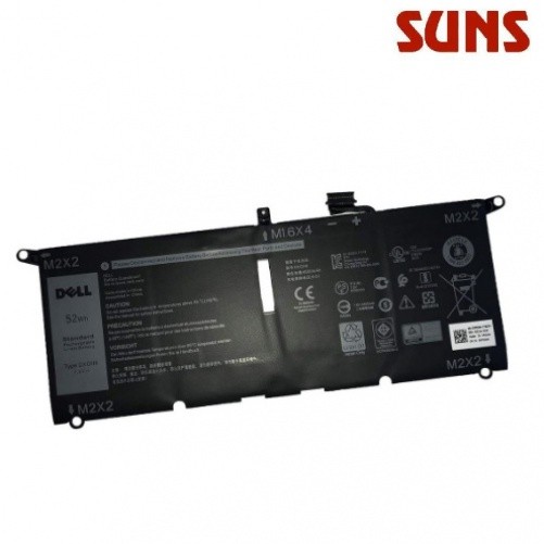 ✿แบตเตอรี่แล็ปท็อป Dxgh8สำหรับ XPS 13 9370 9380 13 7390 7391 5390 5391 14 7400 7490 g8vcf h754v