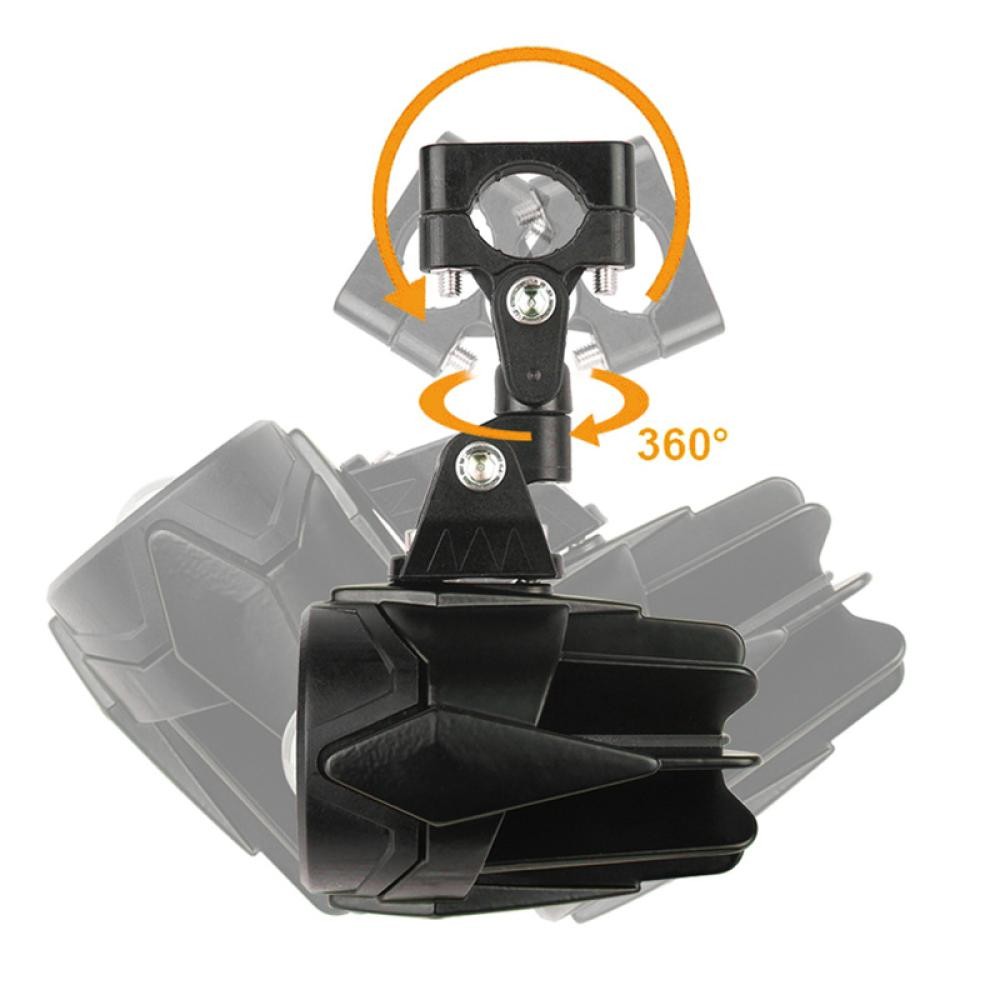 Nanasn| 1 คู่รถจักรยานยนต์หมอกไฟวงเล็บไฟ LED วงเล็บไฟเสริมสําหรับ BMW R1200GS F850GS F750GS F 850GS 750GS 1250GS GS LC A4M9[NVEP] - รูปที่ 4