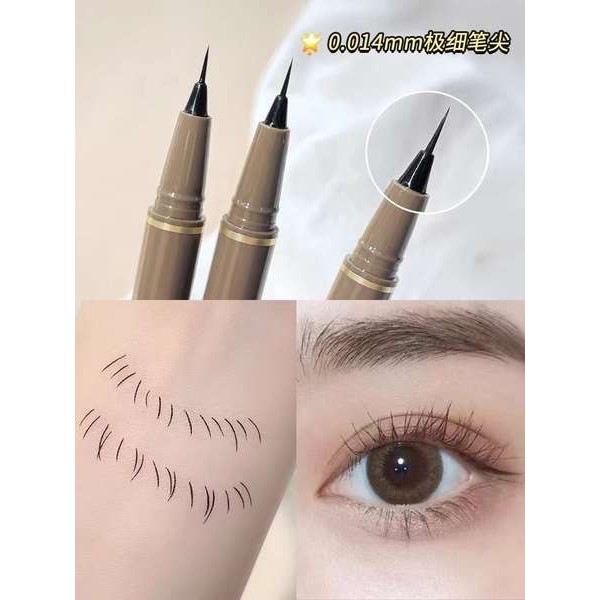 eyeliner browit eyeliner Kazlan ᷂ 0.01 มม. อายไลเนอร์ละเอียดพิเศษ, ปากกาละเอียดพิเศษ, กันน้ําและกันเ