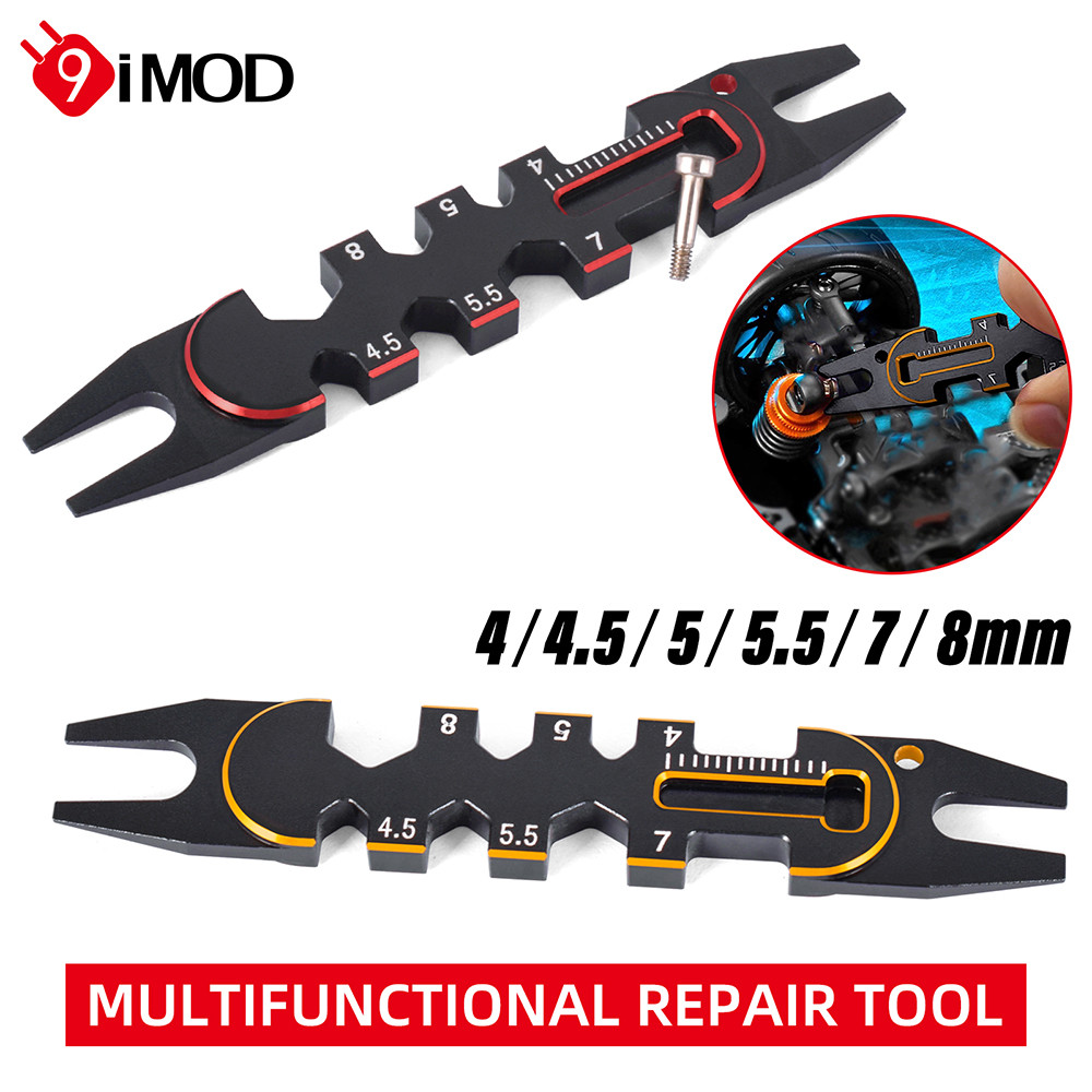 9imod มัลติฟังก์ชั่น RC เครื่องมือพิเศษ 4/4.5/5/5.5/7/8 มม.สําหรับกําจัด RC รถ Buggy Crawler