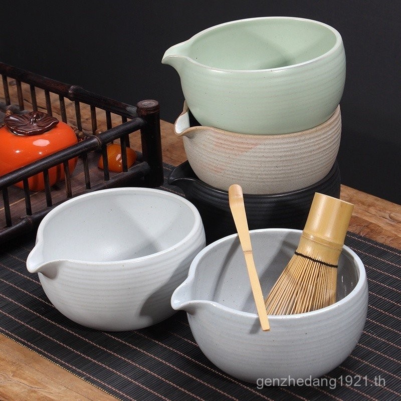 √พร้อมแล้วสต็อก Matcha Bowl Japanese Style use Tea Set ceremony Bamboo Brush baiben Li Song daidian ZEN ชามมัทฉะสไตล์ญี่ปุ่นชุดน้ำชาชาไม้ไผ่แปรงมัทฉะ Baibenli ราชวงศ์ซ่งสั่งพิธีชงชาเซน