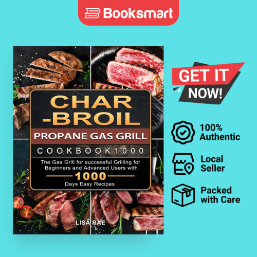 Char-Broil Propan แก๊สย่าง Cookbook1000 - ปกอ่อน - อังกฤษ - 9781803670300
