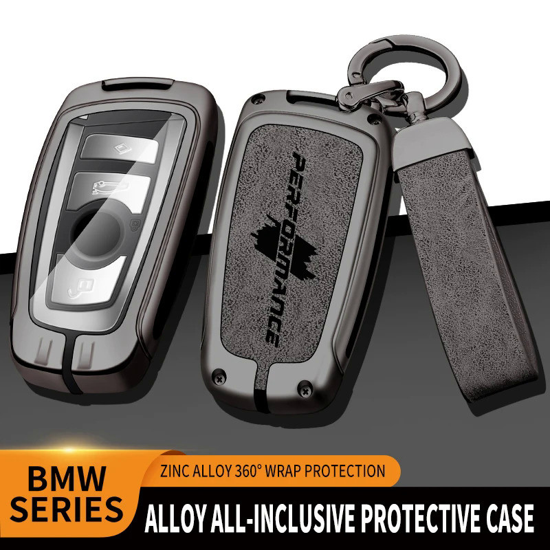 Car TPU Zinc Alloy Key Case Bag For BMW M Power 1 3 5 7 Series E39 E46 E60 E90 F10 F30 X1 X3 X5 X7 C