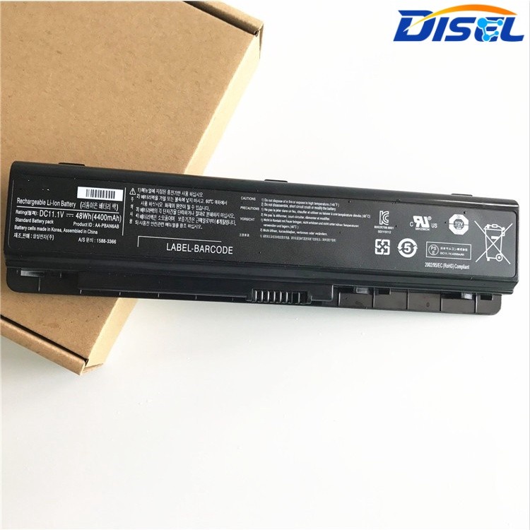 ✿ใหม่ AA-PBAN6AB แบตเตอรี่แล็ปท็อปสำหรับ Samsung P200 P210 P230 P330 nt200b nt400b nt600b np200b