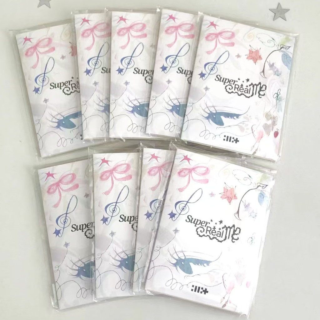 Kpop ILLIT 1st Mini Album Super Realme Photocards (ไม่มีรหัส คิวอาร์)