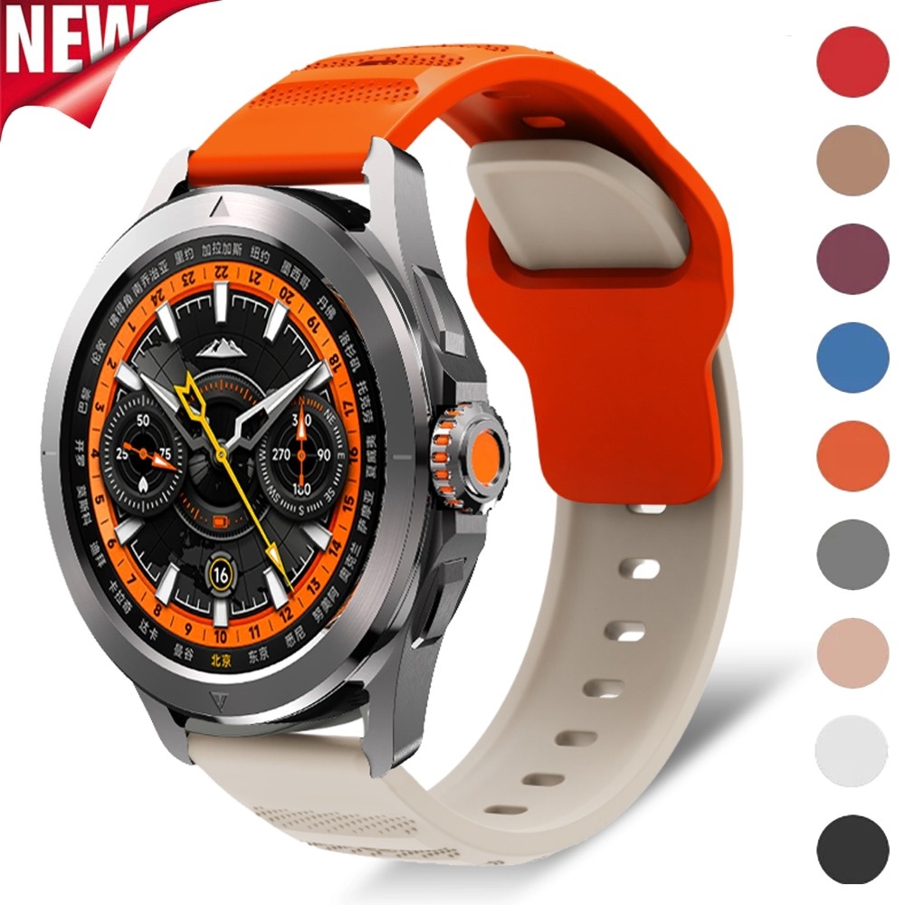 ซิลิโคนนุ่มสายกีฬาสําหรับ Xiaomi นาฬิกา S4 S3 S2 S1 สําหรับ Xiaomi นาฬิกา 2/2pro S1pro/active 20 มม.22 มม.สร้อยข้อมือ Watchband