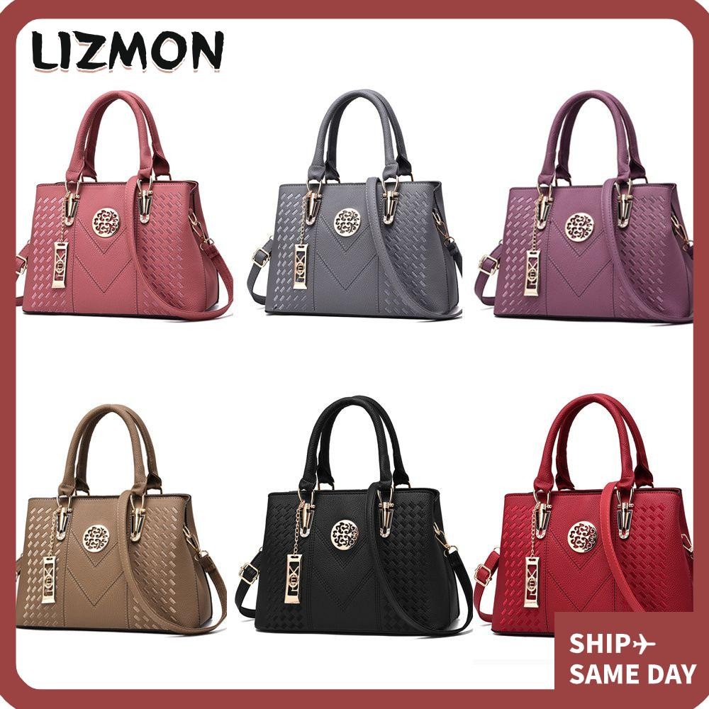 Lizmon กระเป๋าถือปัก Casual Lady Underarm Bags