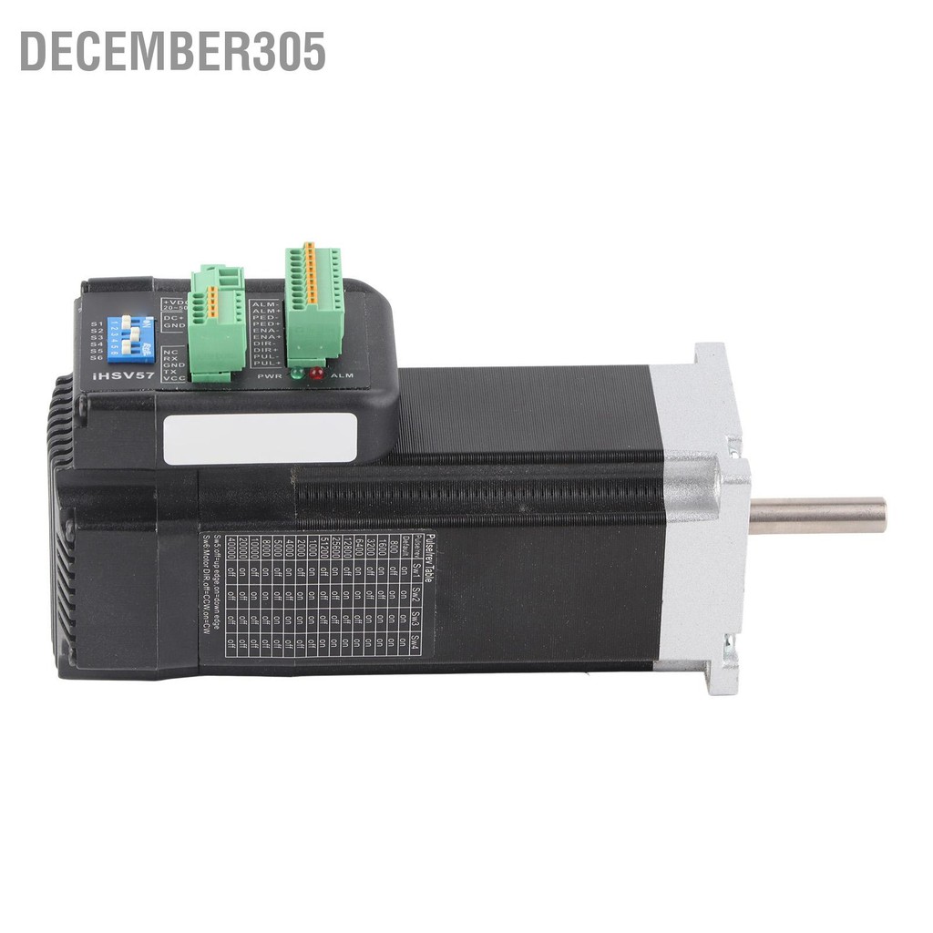 December305 เซอร์โวมอเตอร์ในตัว 180W 3000rpm 0.6Nm DC36V IHSV57‑30‑18‑36-01-T-33