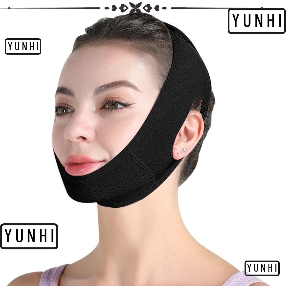 Yunhi สายรัดคาง, สายรัดกระชับใบหน้าแบบปรับได้, สายรัดขากรรไกร Jawline Shaper V Line V สายรัดใบหน้าสําหรับนอนหลับ