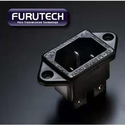 ญี่ปุ่น Furukawa FURUTECH IEC FI-06 ทองแดงสีแดง Gold-Plated Rhodium-Plated Fever เกรดเชื่อม-ฟรี IEC ทองแดงสีแดงแชสซีหาง Plug HIFI Audio Power Amplifier CD กรองซ็อกเก็ต
