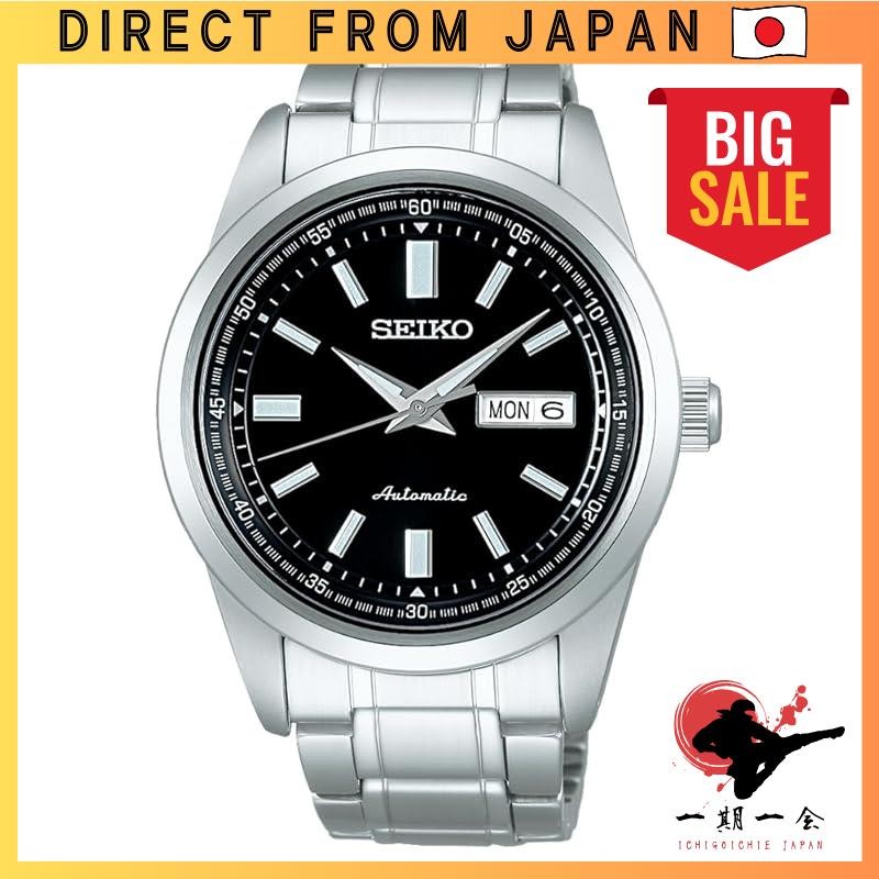 [Seiko Watch] Seiko Selection Mechanical Automatic winding (with hand winding) Transparent back cover Day-date display Everyday life waterproofing (10 bar) SARV001 Men's Silver Watch