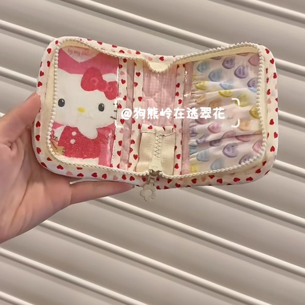 Hello kitty Wallet sanrio Wallet Cute Wallet Girl Wallet Zipper Wallet