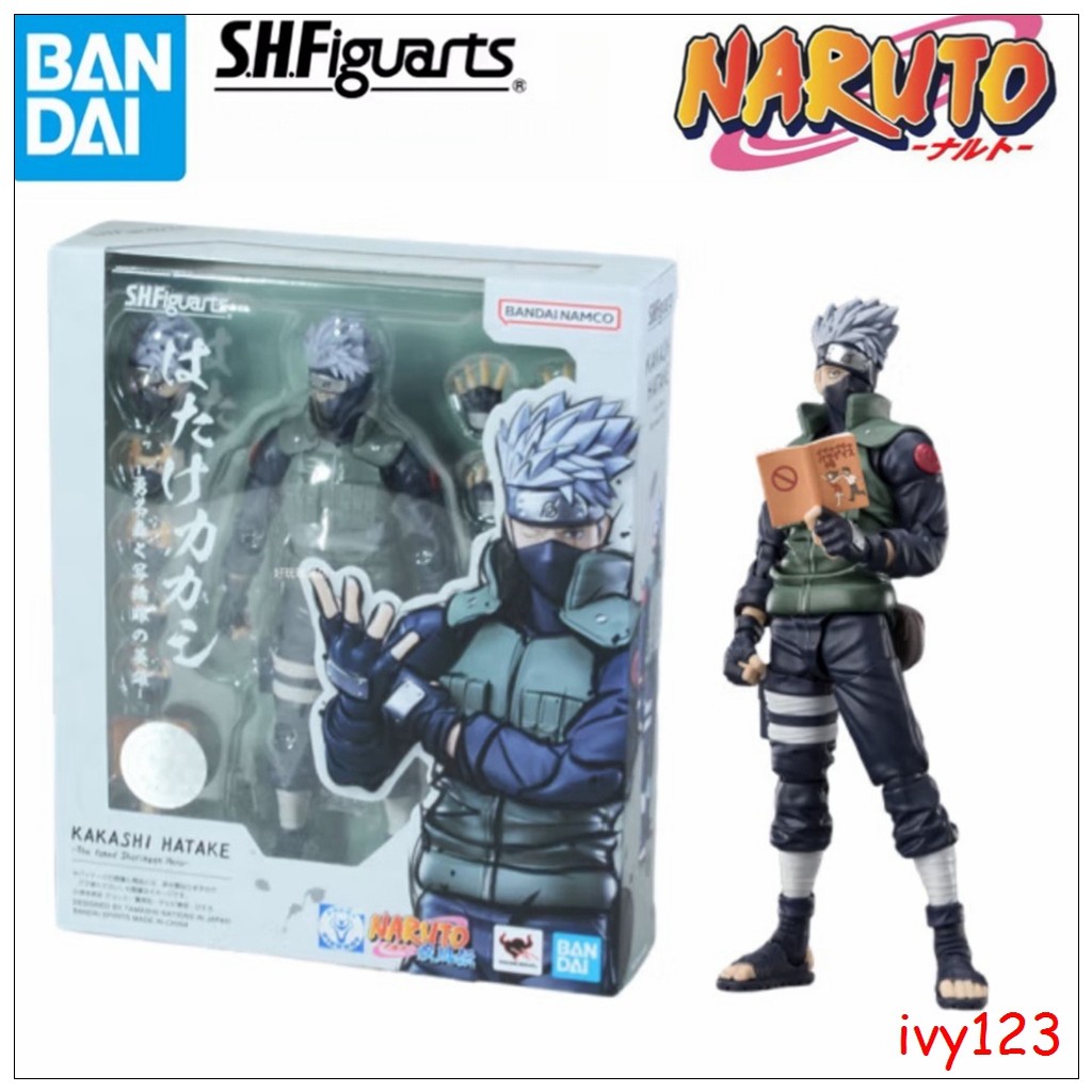 ⭐BANDAI Bandai Bandai SHF S.H. Figuarts Naruto Shippuden Hatake Kakashi 2.0รุ่นตัวแทน xpoc