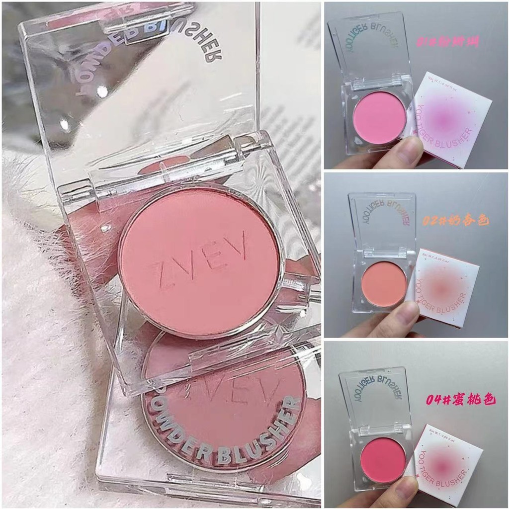 pink girl123 :ลาเมล่าบลัชออนหัวใจ บลัชออนโทนส้ม ส้มพีช ชมพูพีช เนื้อดี สีสวย S8110