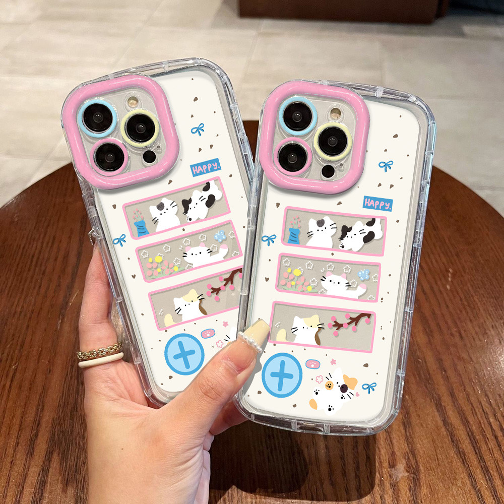 COD CASE เคส For iPhone 13 11 12 15 14 Pro Max X XR Xs Max 7 8 6 6s Plus ลายแมวน่ารัก สําหรับ