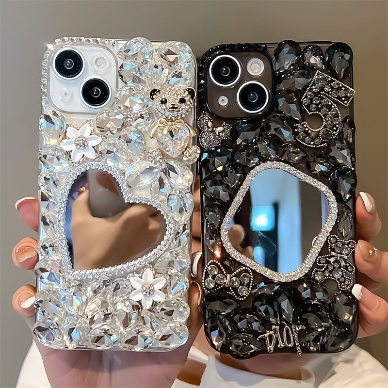 Luxury Glitter Rhinestoneเคสโทรศัพท์สําหรับOppo Reno 14F Reno 14 13 Pro 13Pro 13F Reno14Pro Reno13F 