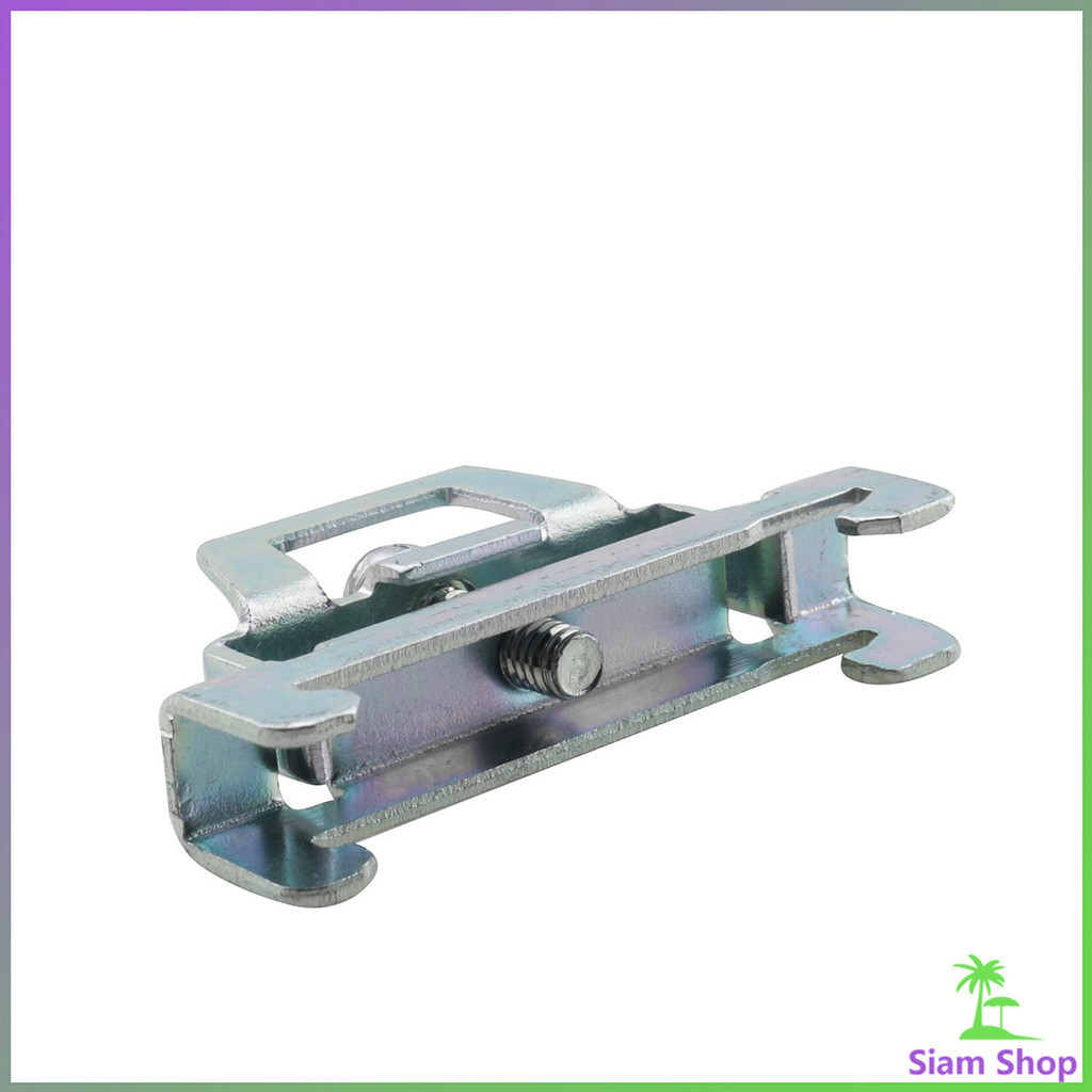 SIAM C45 ตัวล็อค เบรกเกอร์ ใช้ยึด อุปกรณ์ไฟฟ้า รีเลย์ เบรคเกอร์ เทอร์มินอล End Plate Stopper