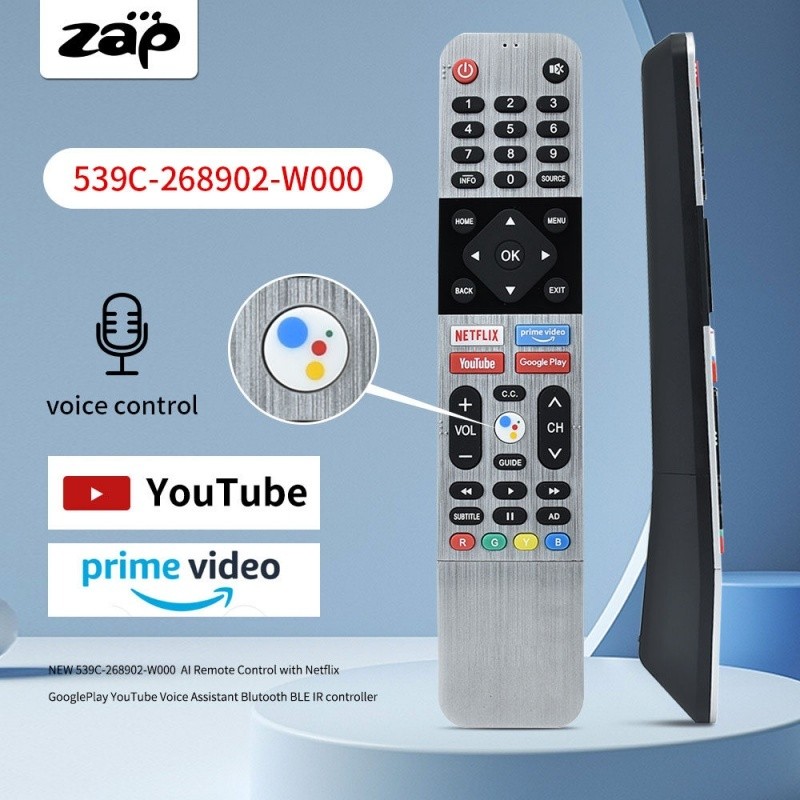 COOCAA สมาร์ททีวี 43S7G 50S6G รีโมทคอนโทรล Netflix & YouTube