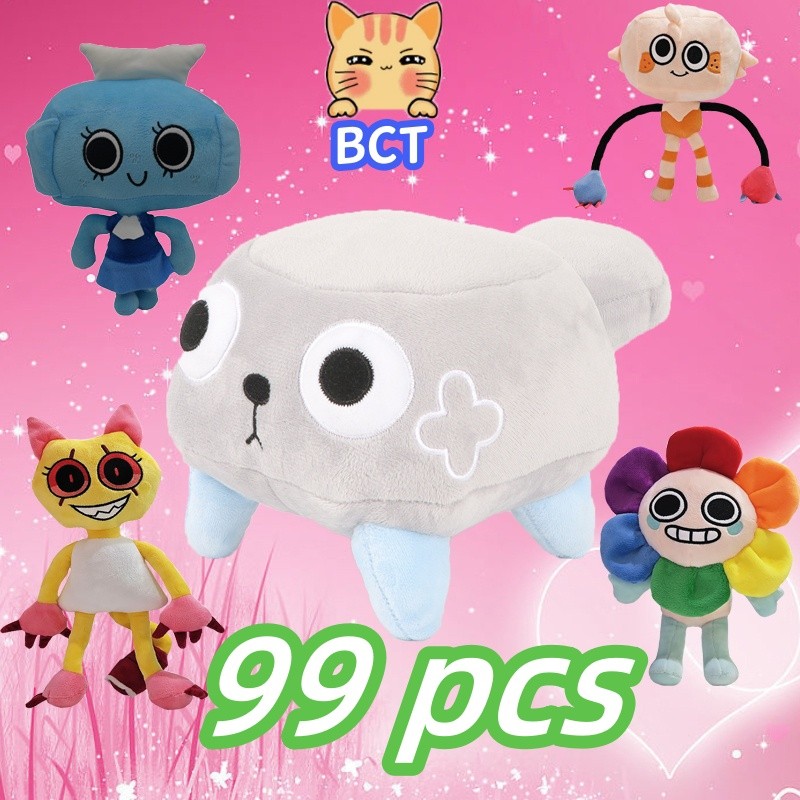 Bct✨Dandys World ของเล่นตุ๊กตาน่ารัก Pebble ตลกการ์ตูนเกมตุ๊กตา Boys Kawaii Dandy World Plushie ตุ๊กตาของขวัญวันเกิดเด็กคริสต์มาสของขวัญ