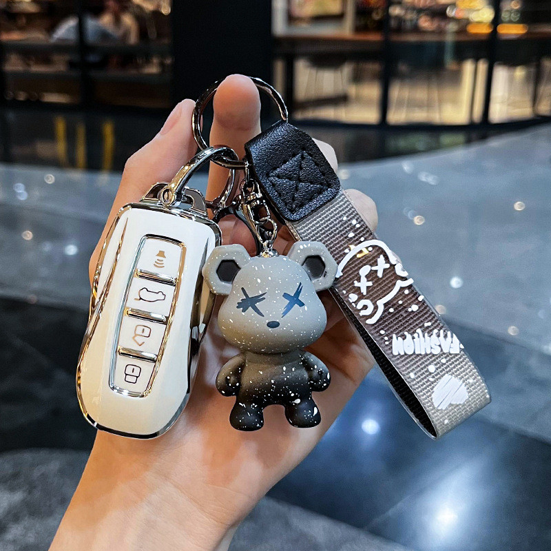 Ford Key Collar Yu เฉพาะ 2022 Collar Ruiji Jiangling Field High-End Car Key Case Shell Buckle Metal 