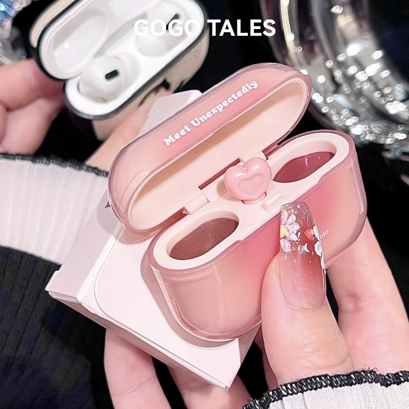 GOGO TALES ลิปกลอส ลิปกลอสของหูฟัง วอเตอร์กลอส โคลนลิปแมตต์ ลิปสติกไม่ซีดจางง่าย