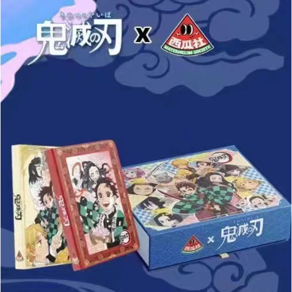 2024 ใหม่ล่าสุด XiGuaShe Demon Slayer คอลเลกชันการ์ด Shinobu Nezuko Mitsuri Booster กล่อง CCG TCG Hobby ของขวัญ