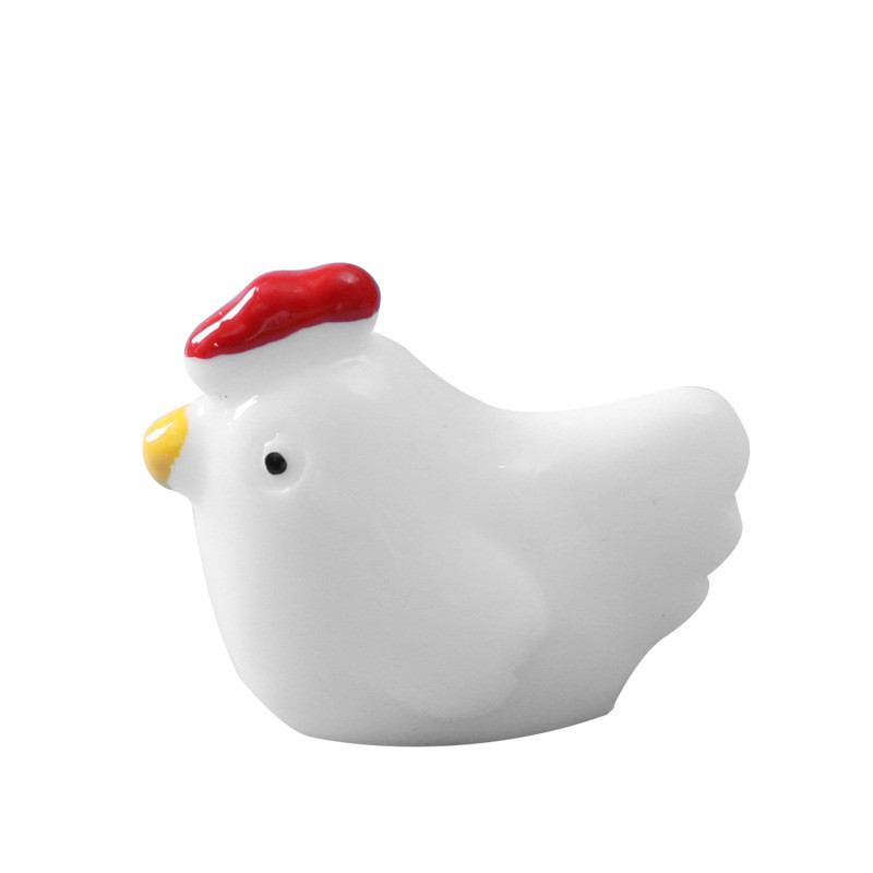 Chick Family Hen Chicken Nest Egg DIY Micro Landscape Succulent ตกแต่งเครื่องประดับขนาดเล็กสวนตุ๊กตา Countryside - รูปที่ 3