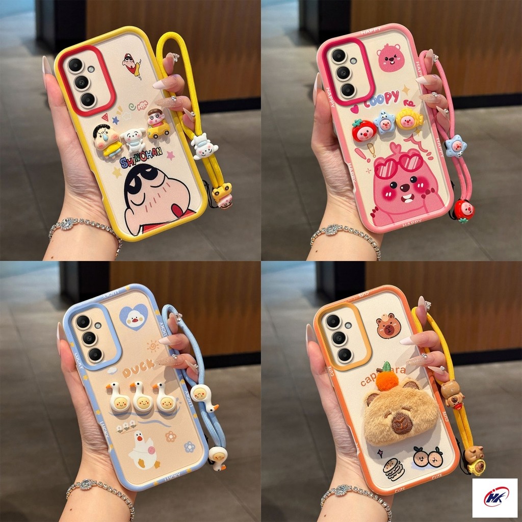 เคส Samsung A36 Samsung A56 5G เคสโทรศัพท์ซิลิโคนอ่อนนุ่มการ์ตูนอนิเมะ TUNKP