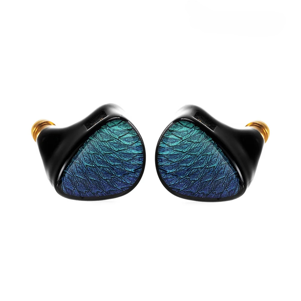 Kinera Celest Wyvern สีดํา Remaster 10 มม.LCP 2.0 ไดอะแฟรม Custom Dynamic Driver in Ear หูฟังพร้อมสา