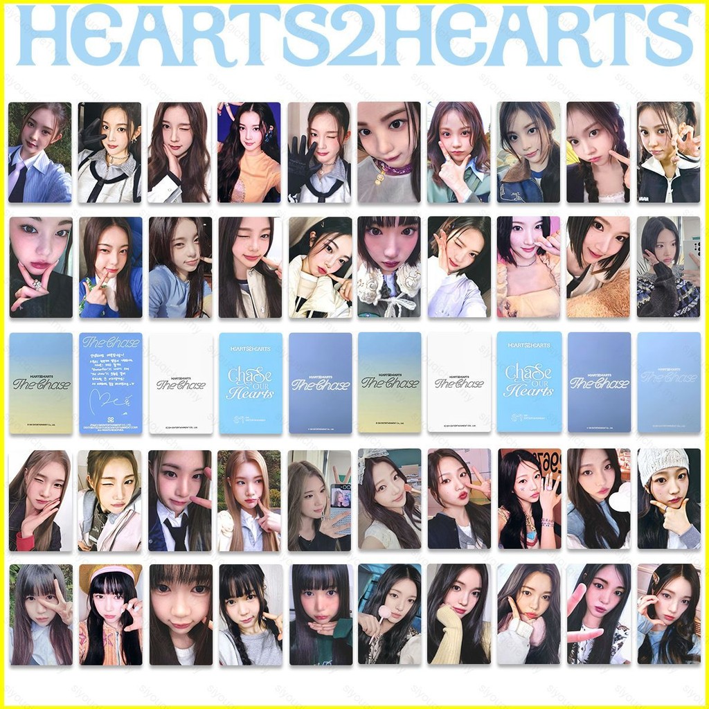 SY2 5 ชิ้น/เซ็ต Hearts2Hearts JIWOO LOMO การ์ด H2H The Chase อัลบั้มโปสการ์ดคอลเลกชันดาว Periphery Y